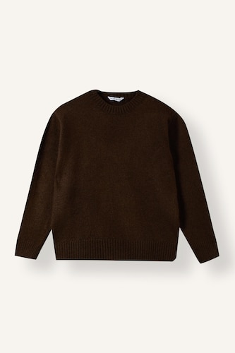 Boy Oversize Fit Crew Neck Pullover
