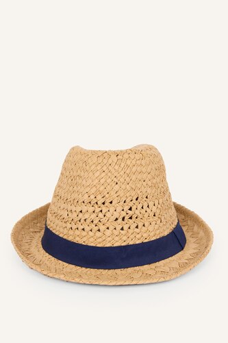 Young Boys - Teen Boys Beige Boy Straw Hat
