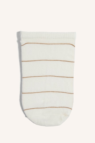 Woman Invisible 3 Piece Cotton Sneaker Socks