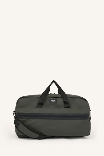 Faux Leather Sports And Travel Bag