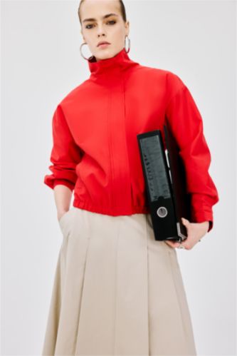 Women Red Blazer