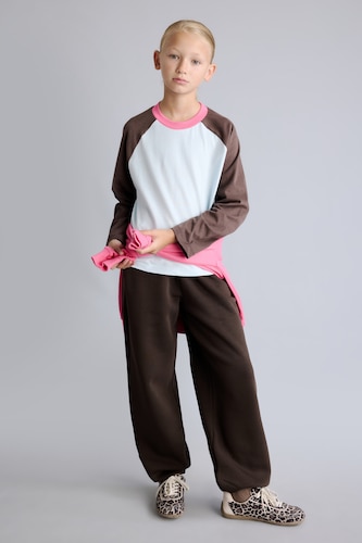 Young Girls - Teen Girls Brown Trousers