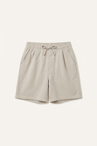 %100 Pamuk Relaxed Fit Bermuda Şort