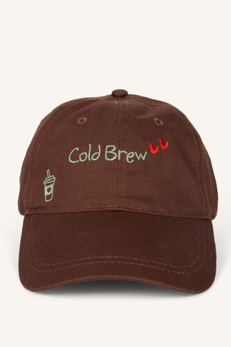 Woman Cotton Embroidered Cap