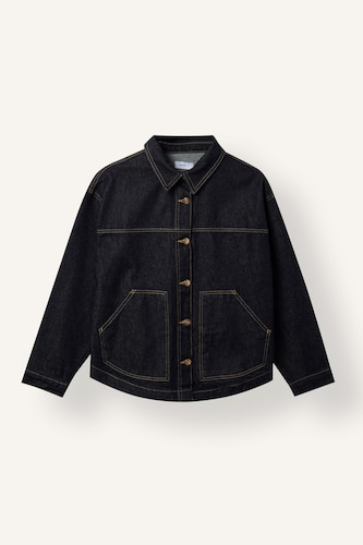 Oversize Fit 100% Cotton Denim Jacket