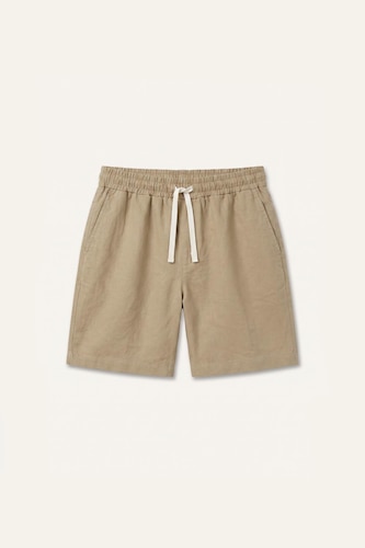%100 Pamuk Relaxed Fit Bermuda Şort