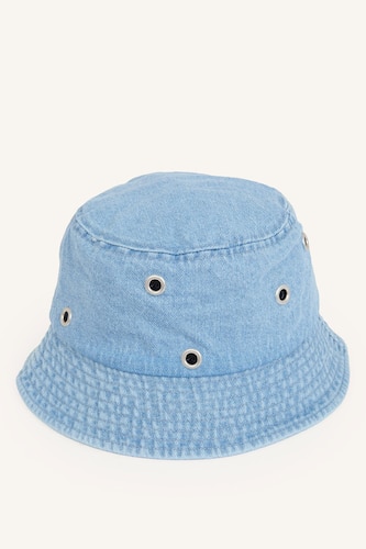 Women Blue Woman Denim Hat
