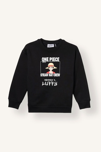 Boy Crew Neck One Piece Printed Sweatshirt