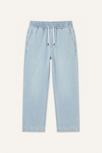 Erkek Açık Mavi Baggy Fit Pantolon