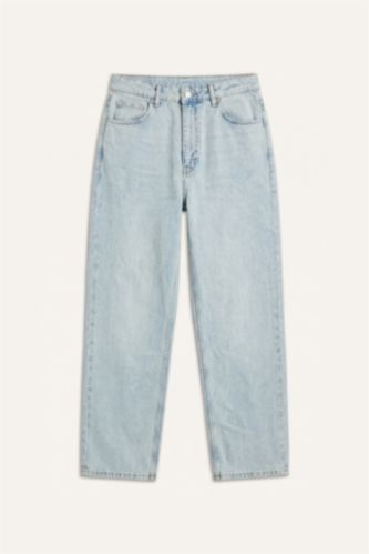 Erkek Açık Mavi Baggy Fit Pantolon