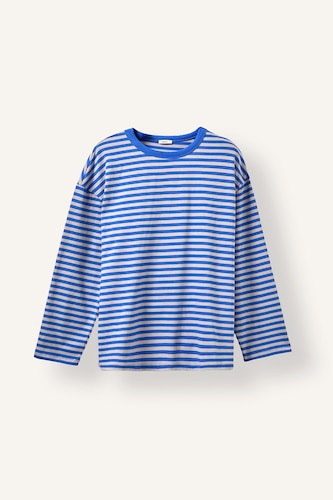 Women Royal Oversize Fit Long Sleeve T-Shirt
