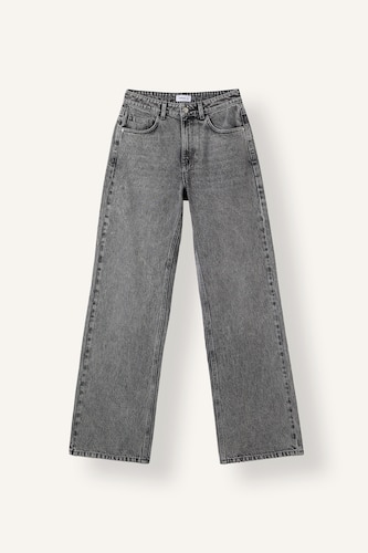 Straight Wide Leg High Waist Jeans