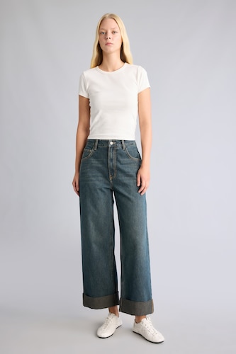 Normal Waist Baggy Fit Trousers