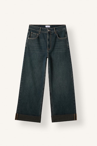 Normal Waist Baggy Fit Trousers