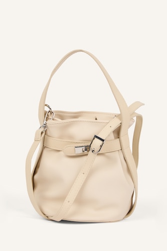 Women Light Beige Hand Bag