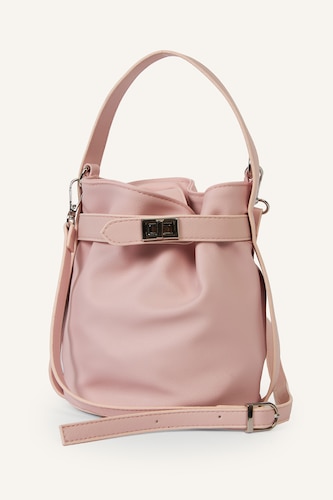 Women Light Pink Hand Bag