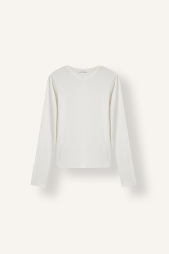 Slim Fit Camisole Long Sleeve T-Shirt