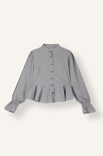 Slim Fit Tippet Long Sleeve Shirt