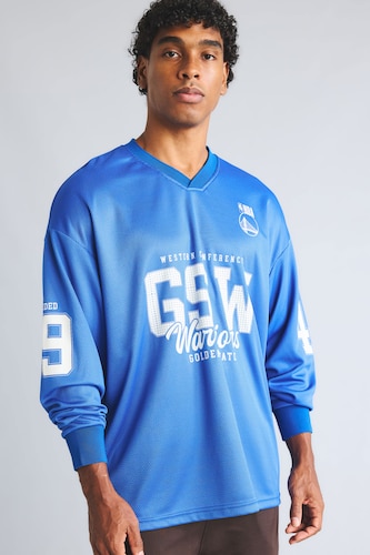 MAN Sax Oversize Fit Tulle Sweatshirt