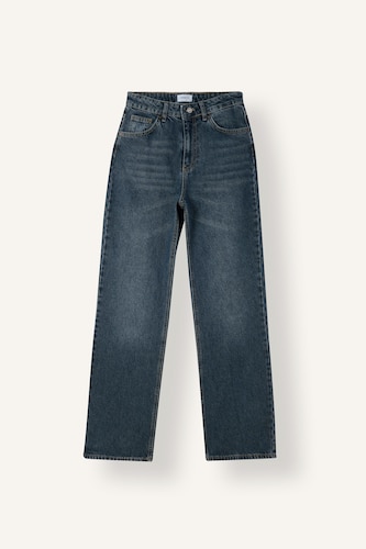 Women Blue High Waist Trousers