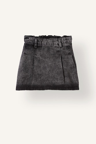 Baby Girl 100% Cotton Denim Elastic Waist Skort