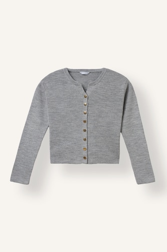 Young Girls - Teen Girls Light Grey Regular Fit Cardigan