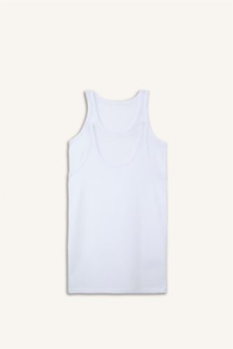 Young Boys - Teen Boys White Boy 2 piece Regular Fit Tank Top