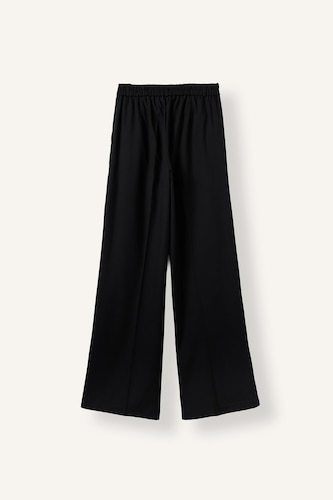 Straight Fit Regular Hem Trousers