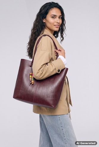 WOMAN Bordeaux Shoulder bag