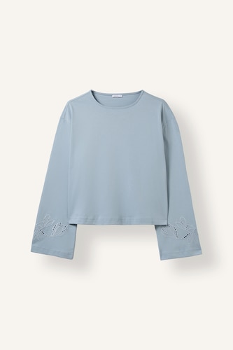 100% Cotton Basic Boat Neck T-Shirt