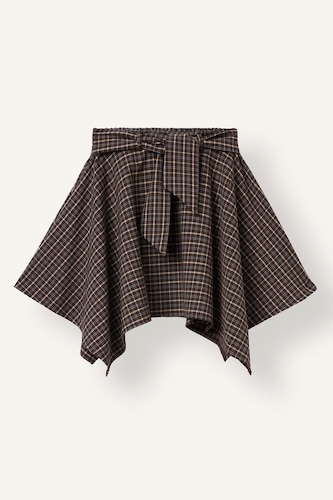 Young Girls - Teen Girls Brown Girl Regular Fit Skirt