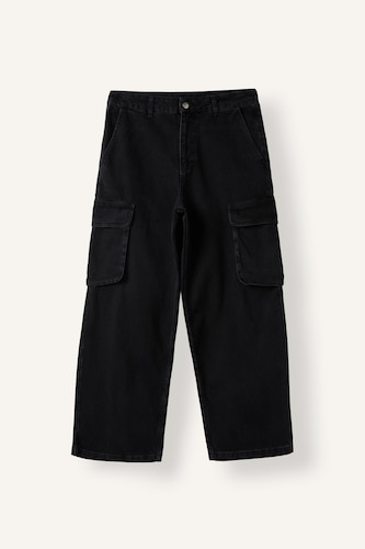 100% Cotton Super Baggy Fit Cargo Jeans