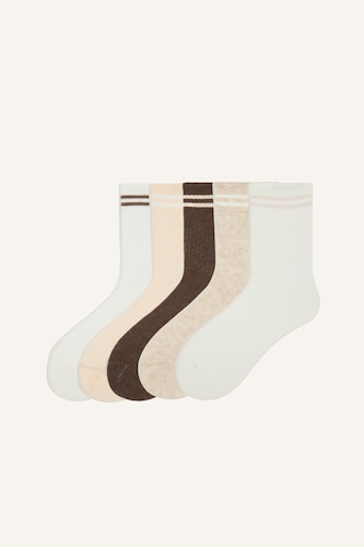 Young Girls - Teen Girls Brown Girl Socks