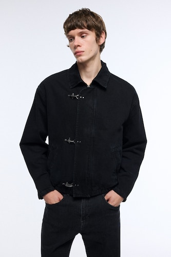 Men Black Jacket