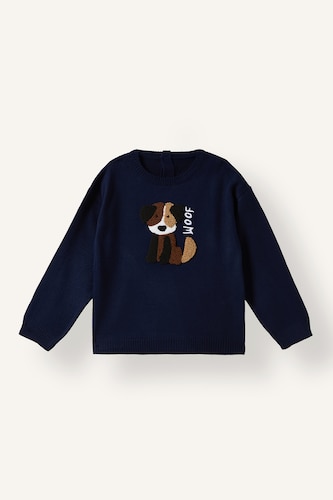 Baby Boys NAVY Baby Boy Regular Fit Pullover