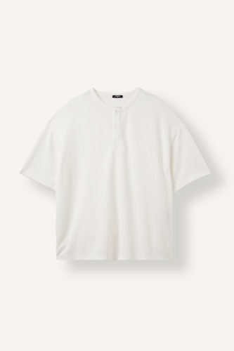Men White Slim Fit Short Sleeve T-Shirt