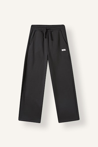 Young Boys - Teen Boys Anthracite Man Printed Elastic Band Trousers