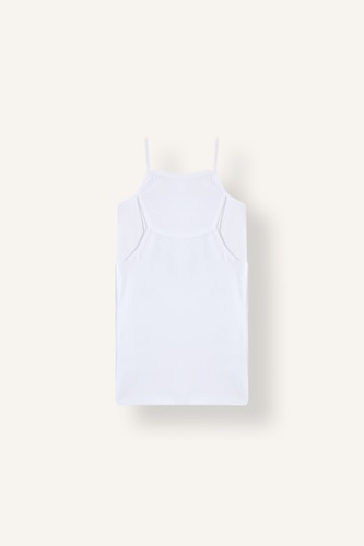 Young Girls - Teen Girls White Girl 2 piece Tank Top