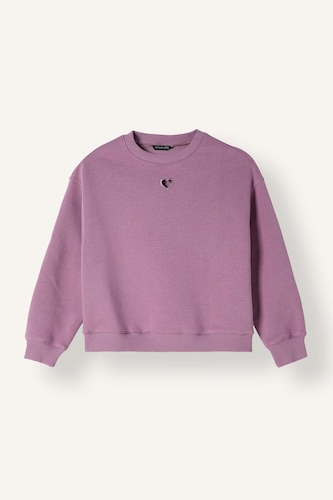 Girl Relax Fit Crew Neck Sweatshirt