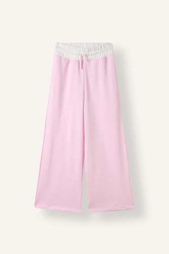 Young Girls - Teen Girls Pink Wide Leg Trousers