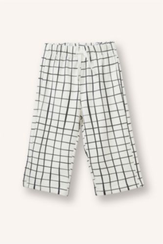 Baby Boys Ecru Regular Fit Trousers