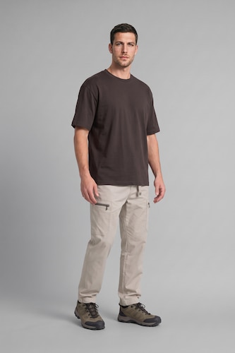 Men Brown Short Sleeve T-Shirt