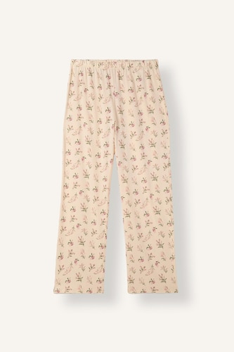 100% Cotton Regular Fit Top Bottom 2 Piece Pyjama Set