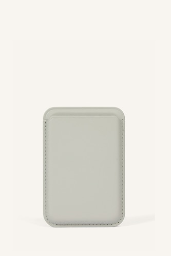 Men Grey Man Business Card Wallet