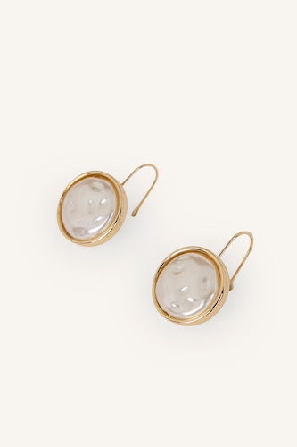Women Beige 2 piece Earring