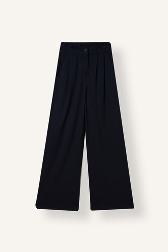 Girl High Waist Wide Leg Trousers