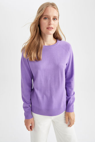 Relax Fit Crew Neck Sweater