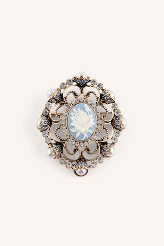 Women Karma Brooch