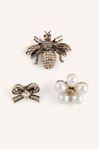 Women Karma 3 piece Brooch