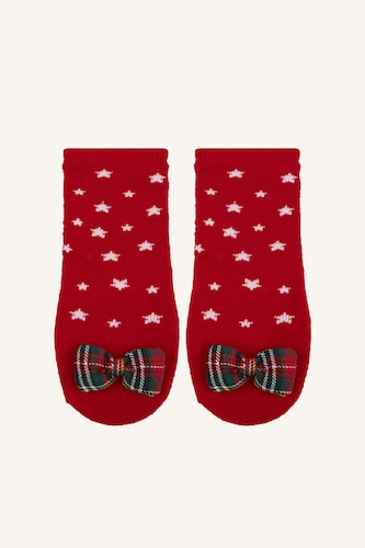 Baby Girls Red BabyGirl Socks